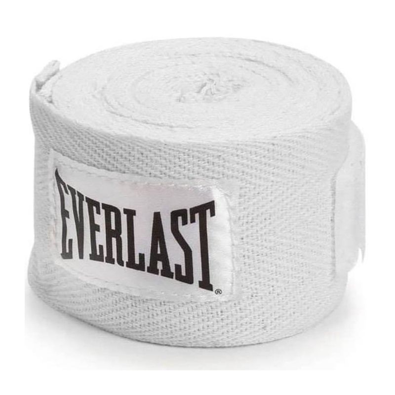 Boxerské bandáže Everlast Handwraps 300 cm bílá