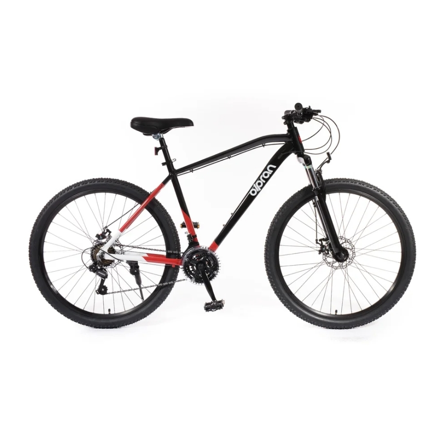 Horské kolo Olpran CANIS 27,5" 19" (170-185 cm) tmavě červená/černá