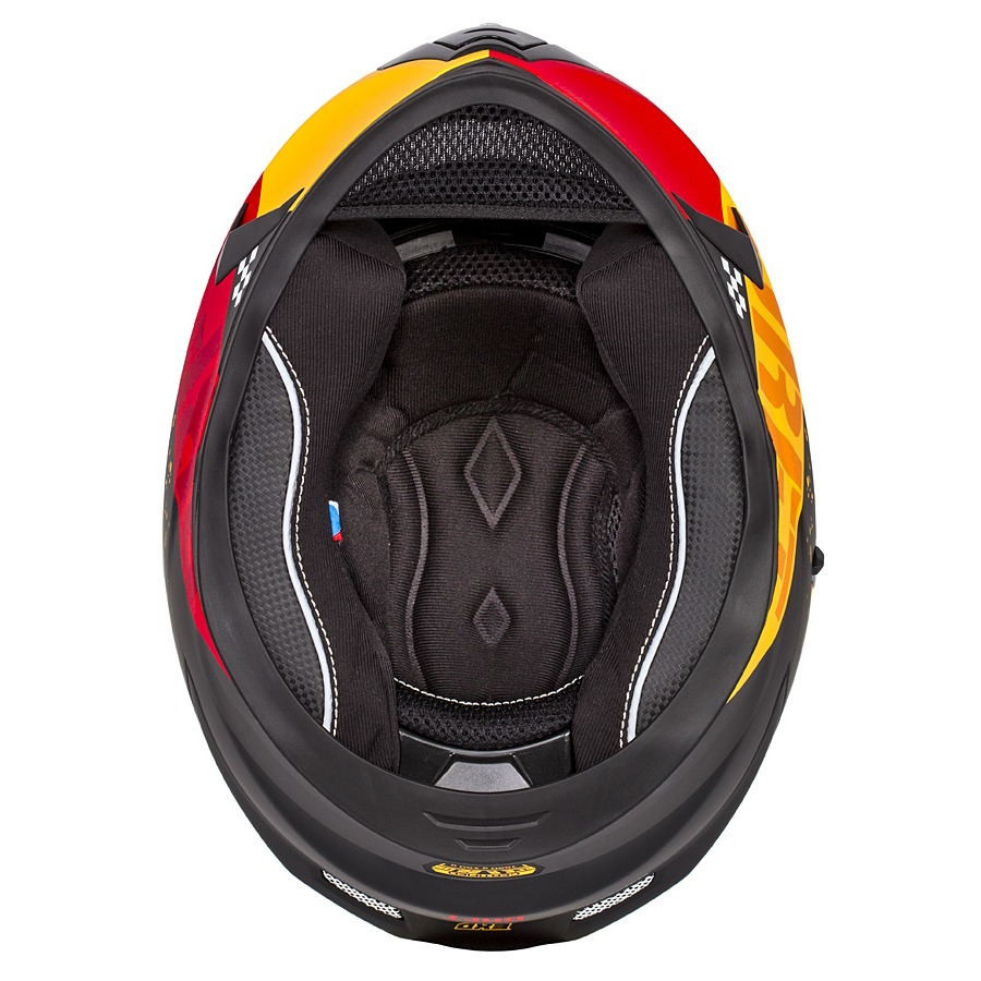 Moto přilba Cassida Integral 3.0 DRFT oranžová matná/červená fluo/černá/bílá L (59-60) - Obrázek 7