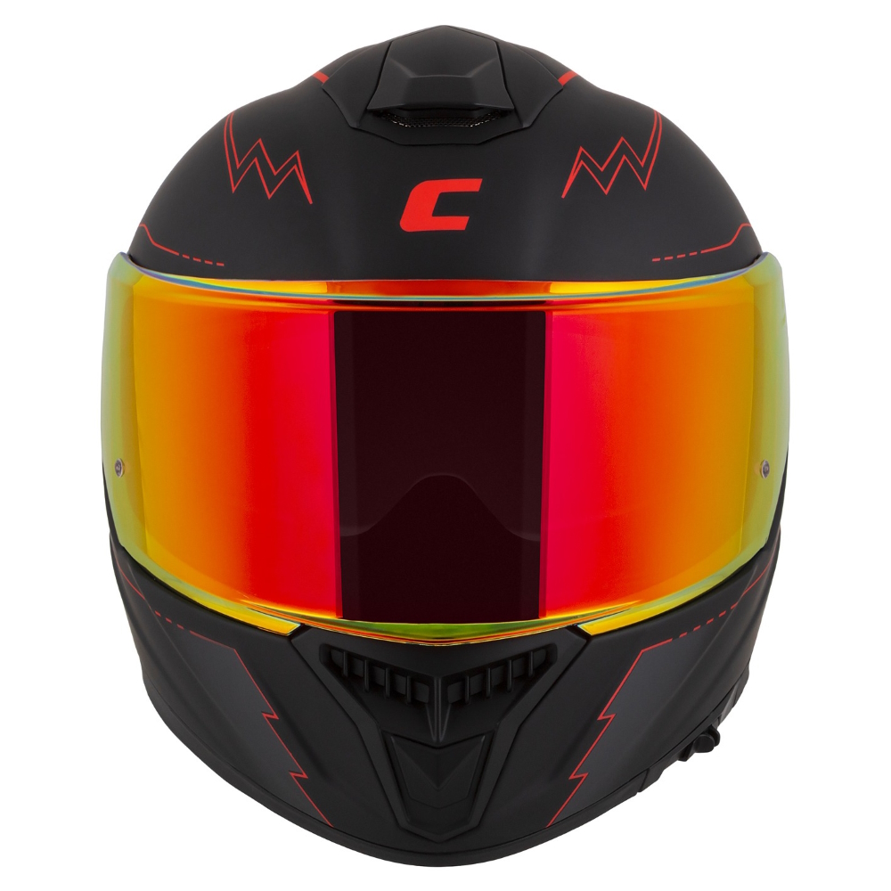 Moto přilba Cassida Integral GT 2.1 Flash černá matná/metalická červená/tmavě šedá 3XL (65-66) - Obrázek 6