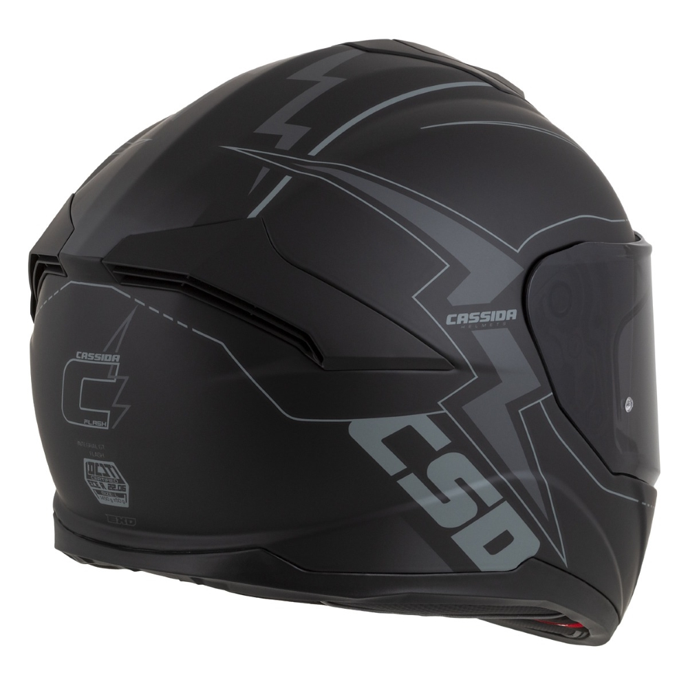Moto přilba Cassida Integral GT 2.1 Flash černá matná/tmavě šedá M (57-58) (obrázek 9)