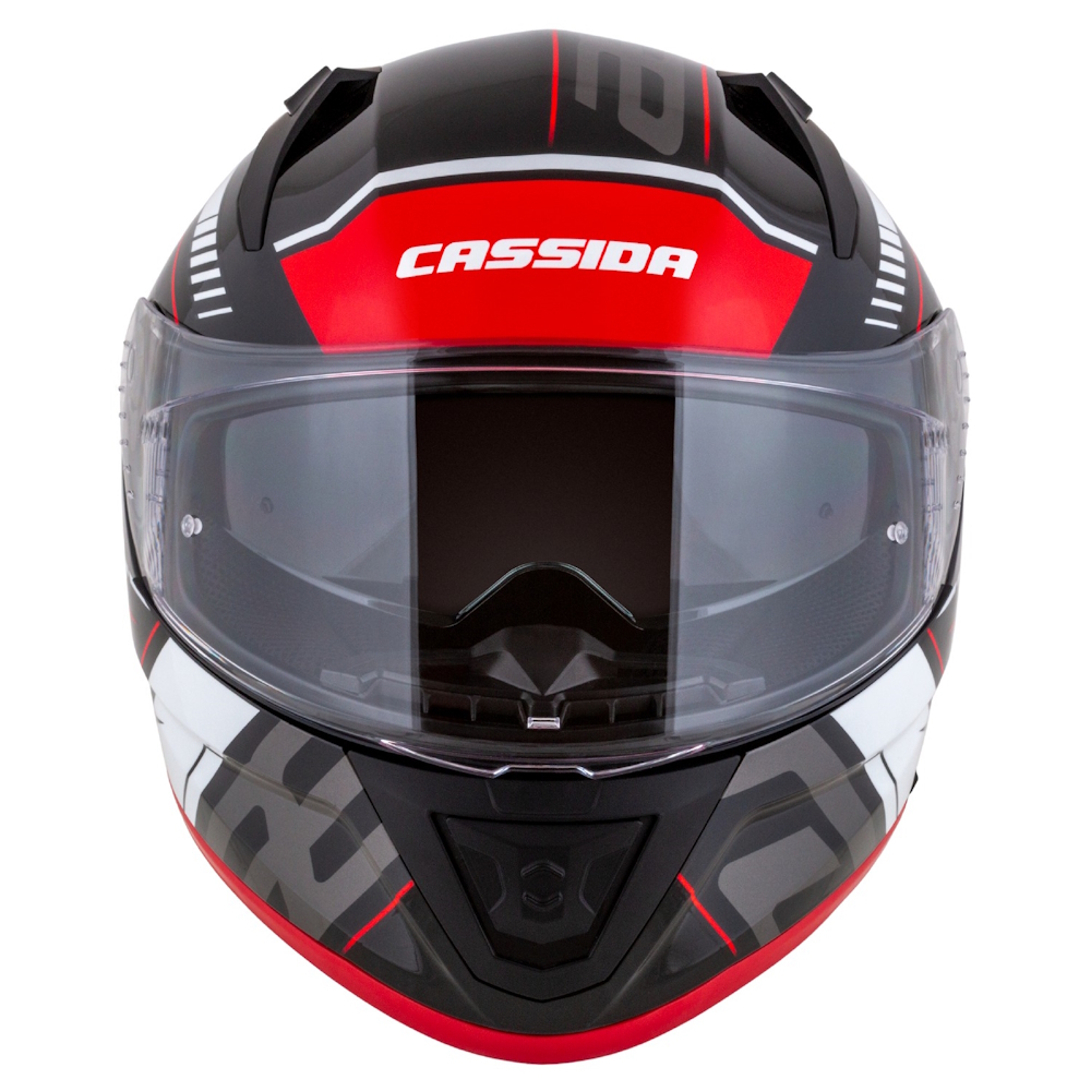 Moto přilba Cassida Aero Drome černá perleť/červená/bílá/šedá S (55-56) (obrázek 11)