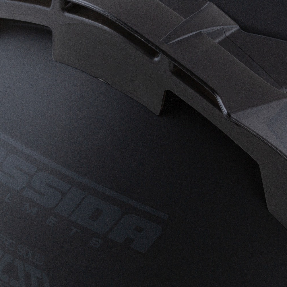 Moto přilba Cassida Aero Solid černá matná/šedá L (59-60) (obrázek 10)