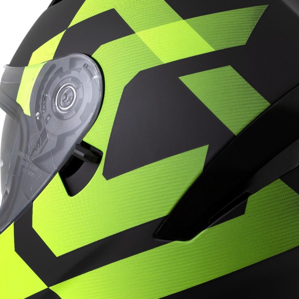 Moto přilba Cassida Orbit Grind černá matná/žlutá fluo S (55-56) (obrázek 9)