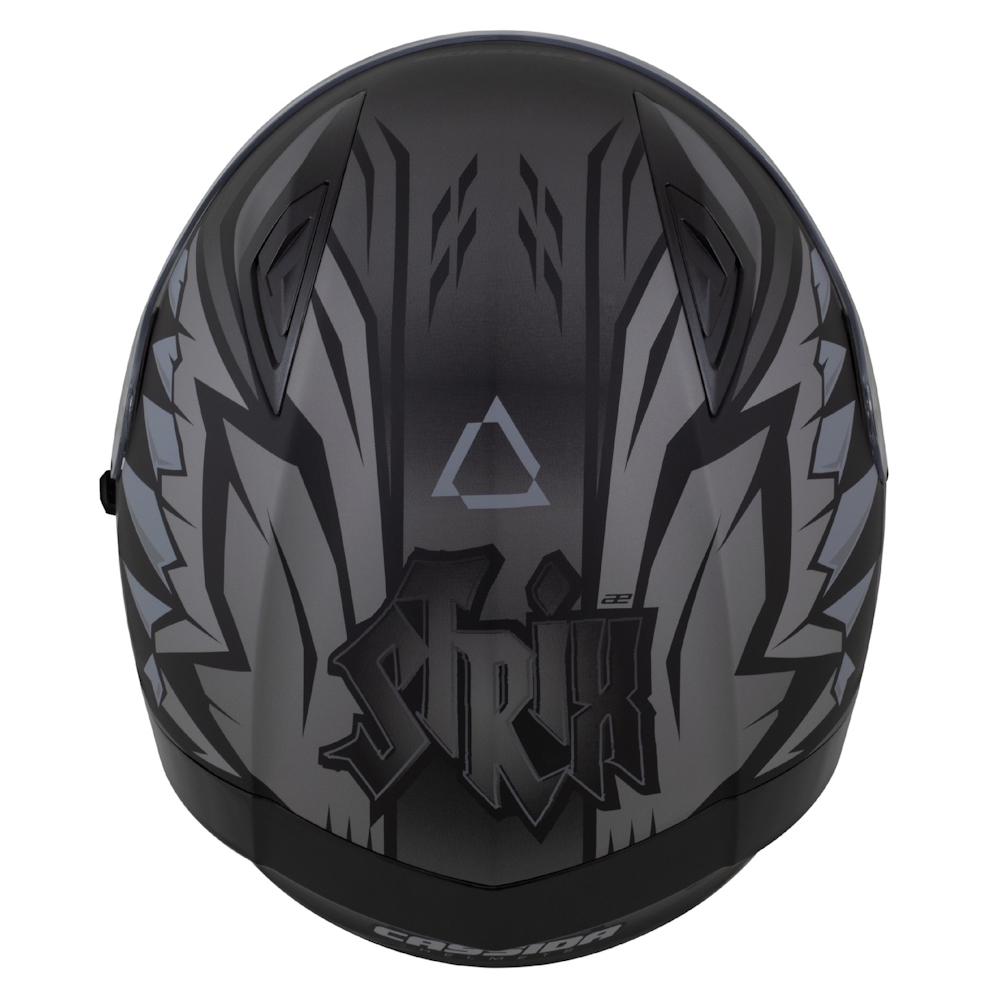 Moto přilba Cassida Orbit StriX černá matná/šedá XXL (63-64) - Obrázek 7