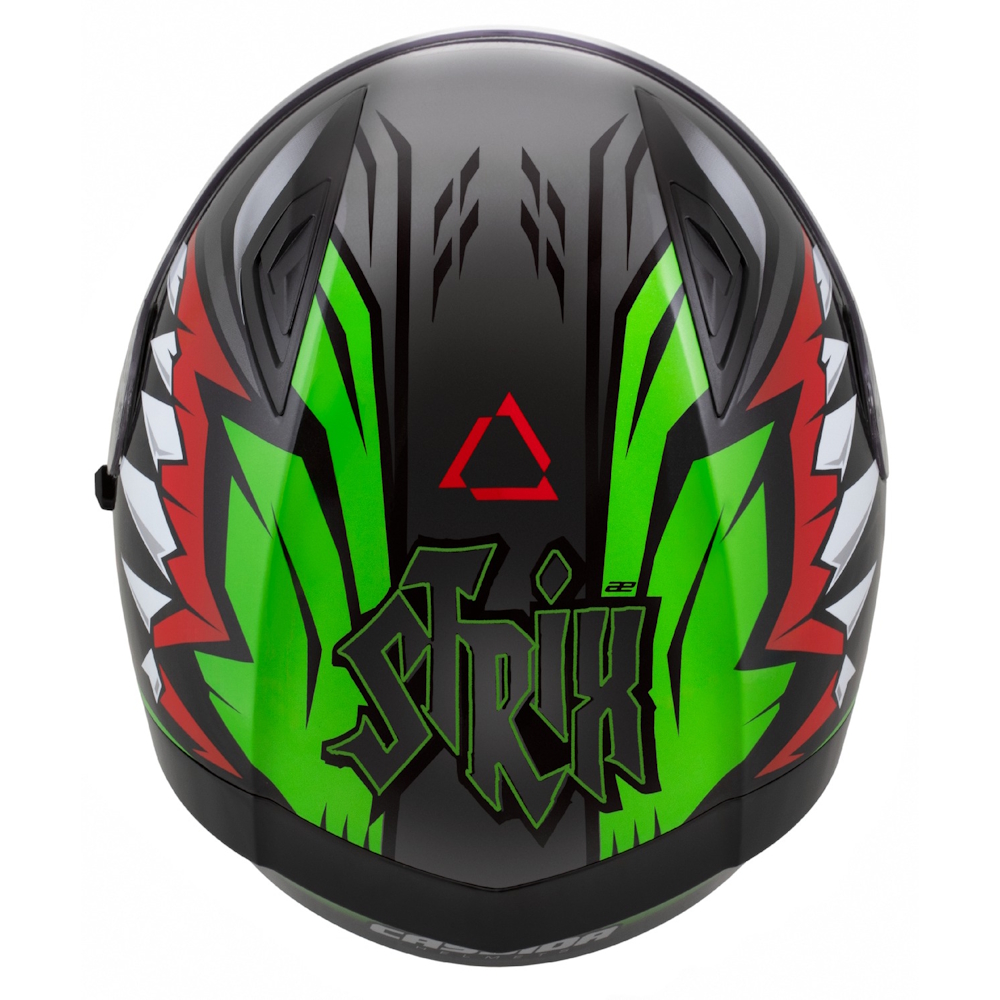 Moto přilba Cassida Orbit StriX červená/zelená/šedá/bílá/černá XXL (63-64) - Obrázek 7