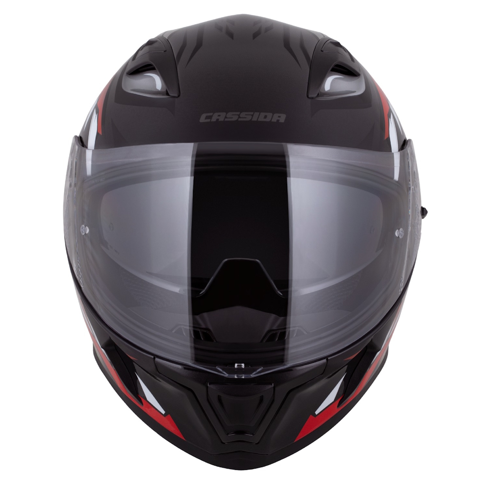 Moto přilba Cassida Orbit StriX červená/šedá/bílá/černá XXL (63-64) - Obrázek 6