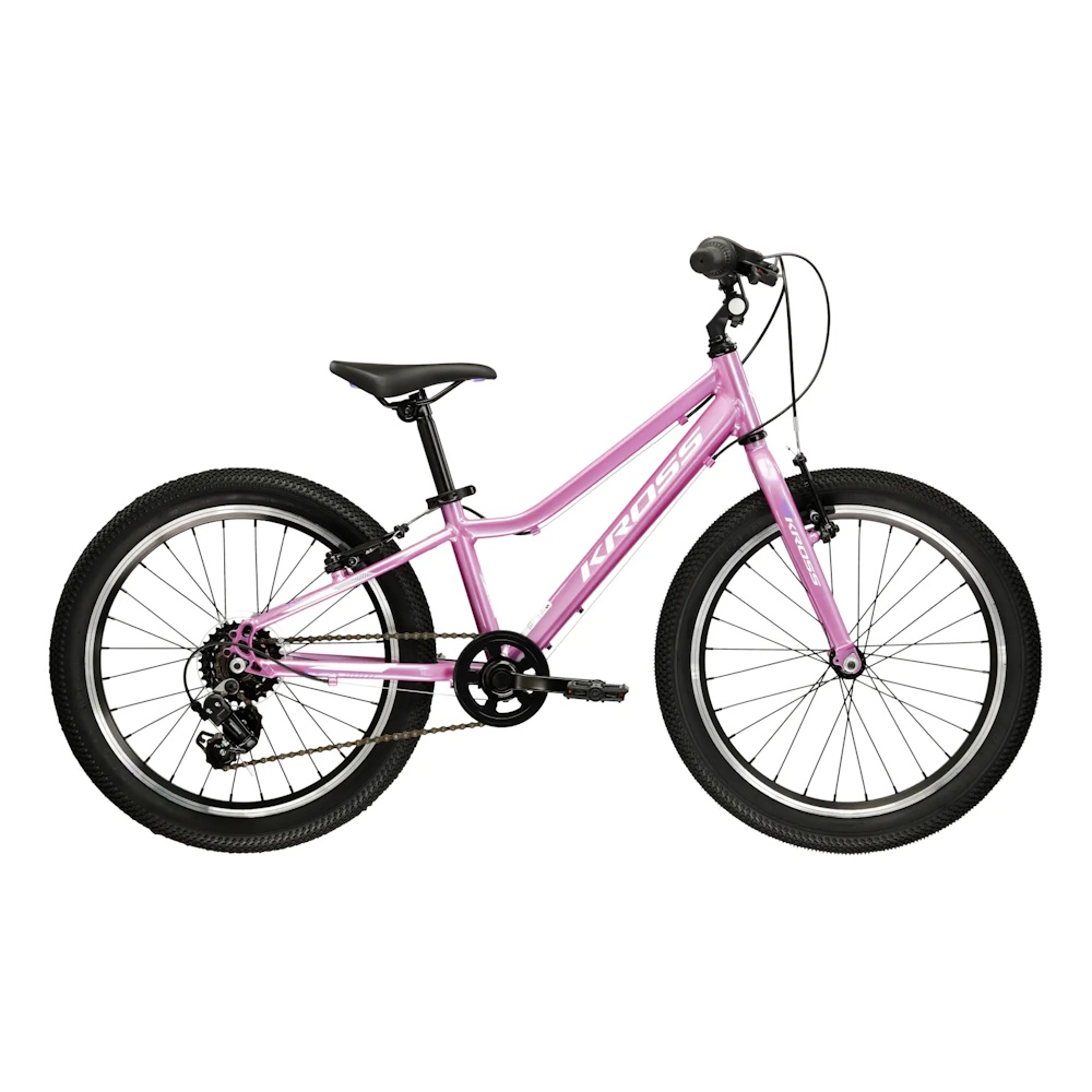 Dětské kolo Kross Lea Mini 1.0 20" - model 2026 11" (110-135 cm) růžová/bílá/lesk