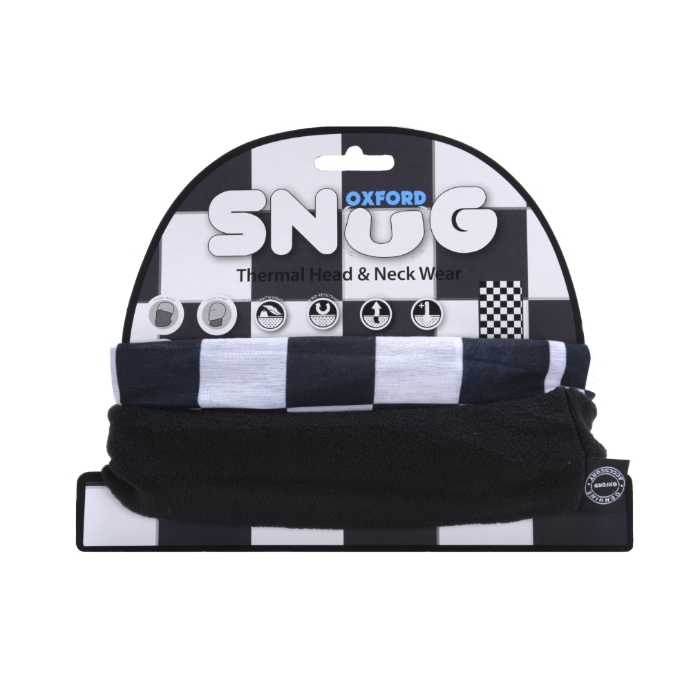 Multifunkční thermo nákrčník Oxford Snug Black (obrázek 10)