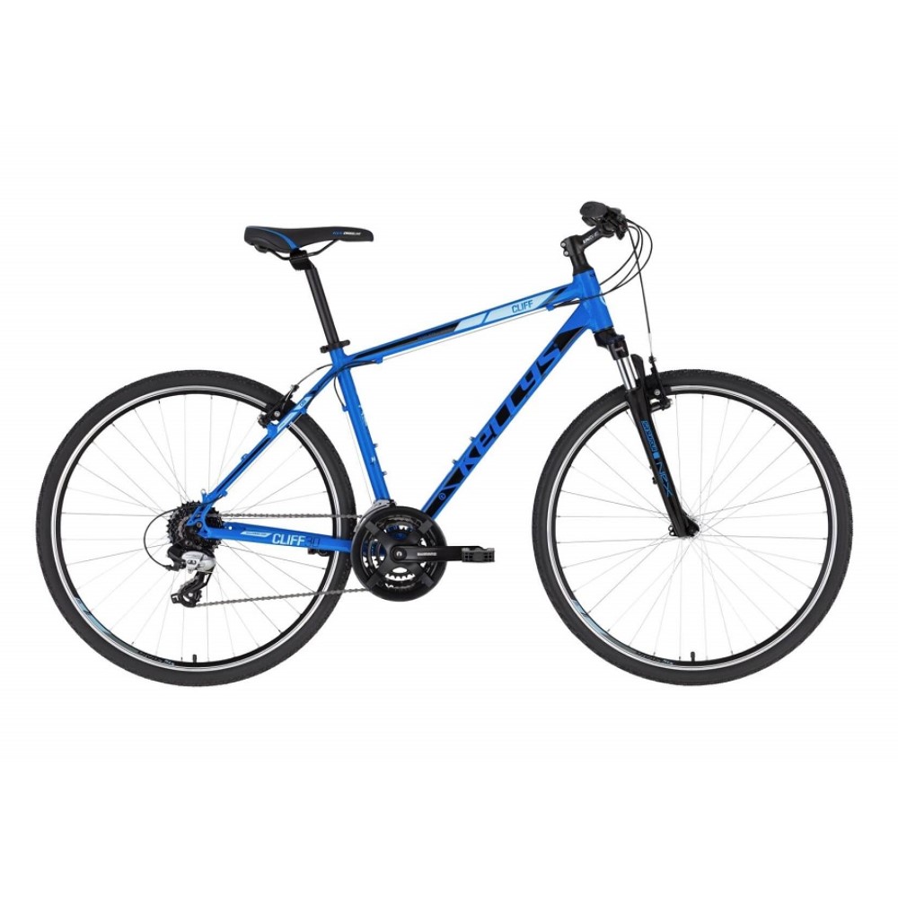 Pánské crossové kolo KELLYS CLIFF 30 28" 6.0  L (21", 175-190 cm)  Blue