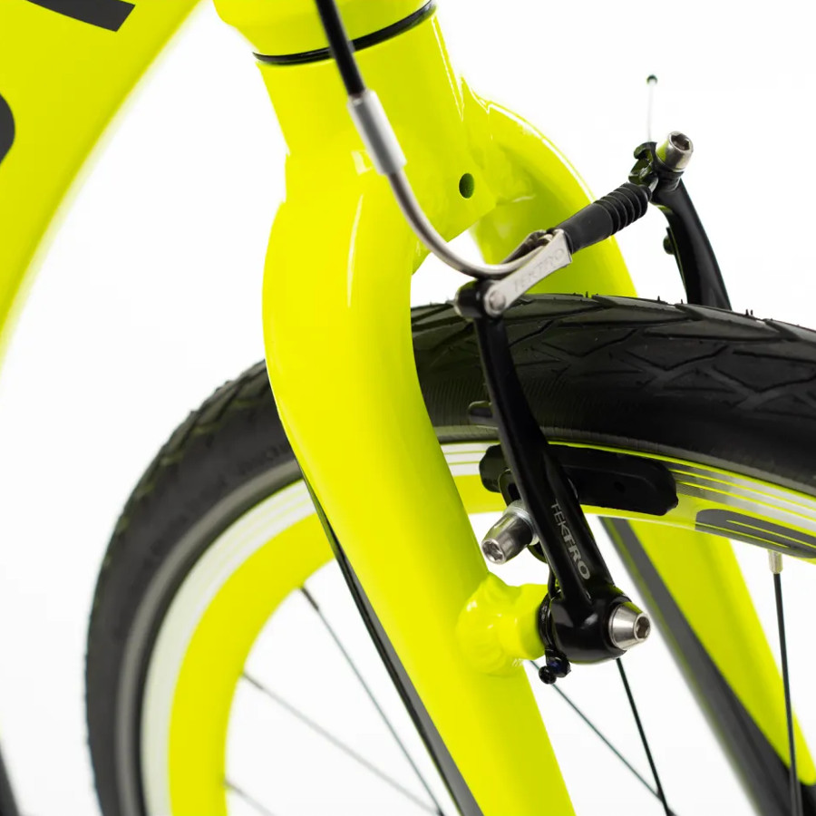 Koloběžka Crussis Cobra 4.2-1 zeleno-žlutá 26"/20" - Obrázek 4