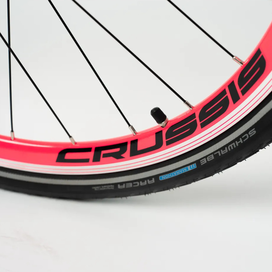 Koloběžka Crussis Cobra 4.2-5 růžovo-bílá 26"/20" (obrázek 9)