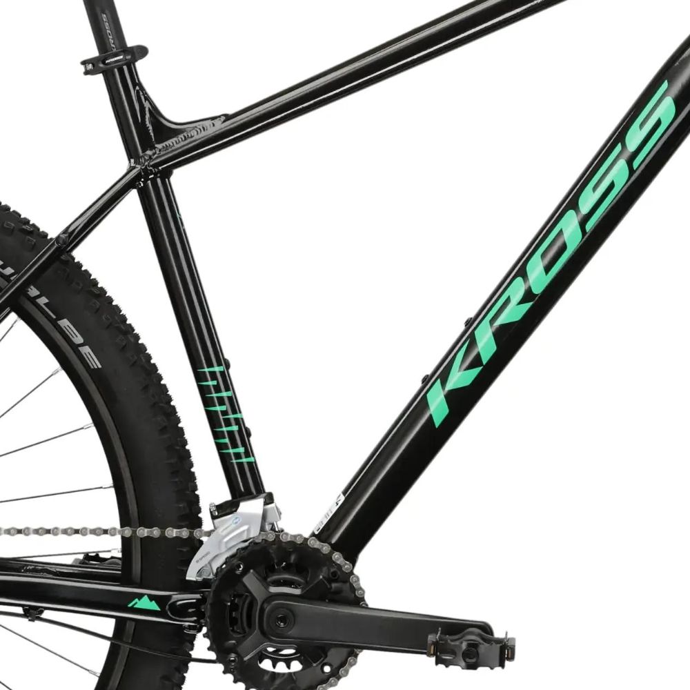 Horské kolo Kross Level 1.0 PW GL 29" Gen 007 XL (20", 188-195 cm) černo-zelená (obrázek 4)