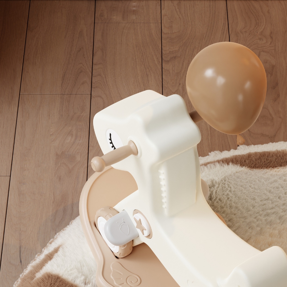 Houpací kůň a odrážedlo inSPORTline Zaldino zelená - Obrázek 6