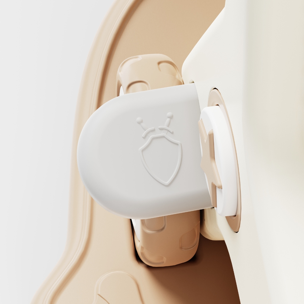 Houpací kůň a odrážedlo inSPORTline Zaldino hnědá - Obrázek 7