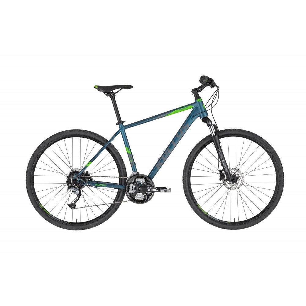 Pánské crossové kolo KELLYS PHANATIC 10 28" - model 2021 Dark Ocean - L (21'')