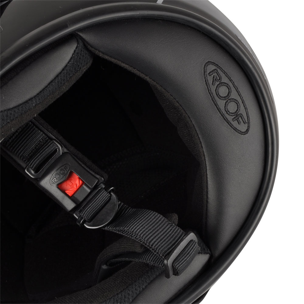 Překlopná moto přilba ROOF Boxer V8 Grafic P/J černo-šedá XXL (63-64) - Obrázek 6