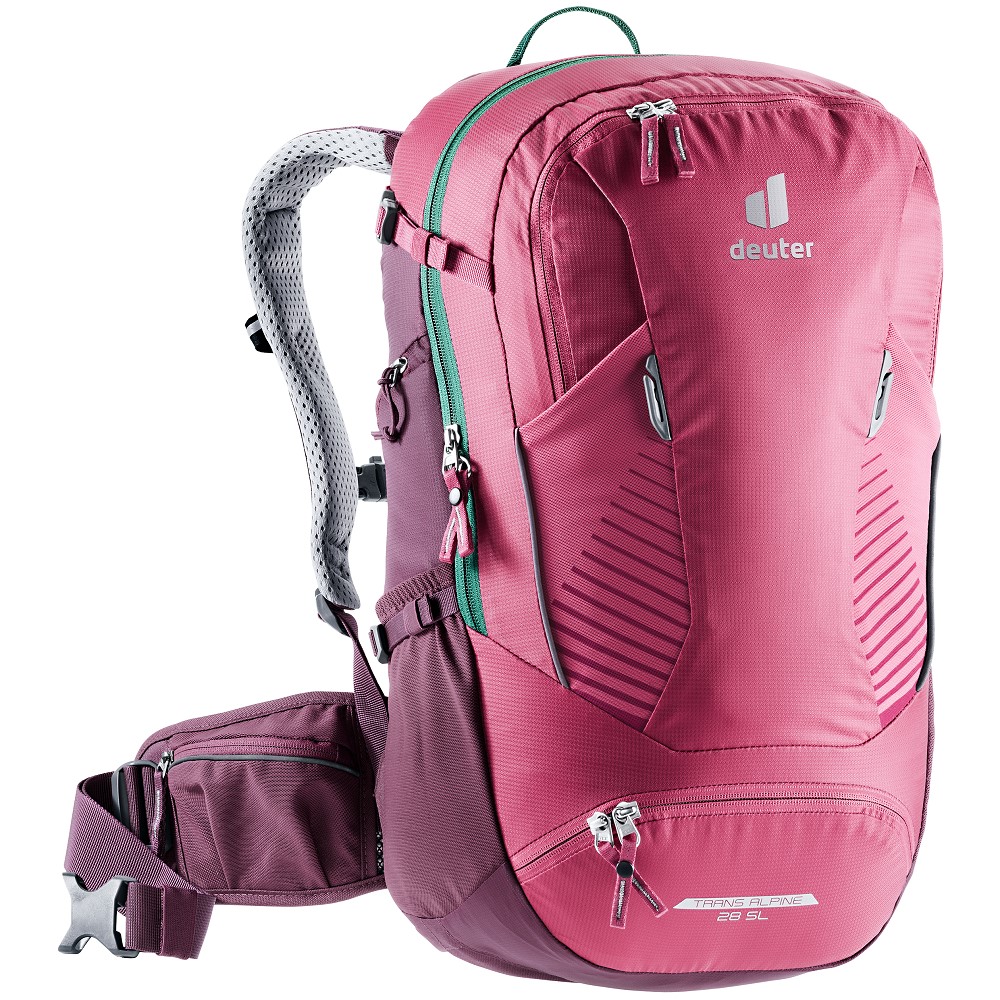 Turistický batoh Deuter Trans Alpine 28 SL  ruby-blackberry - ruby,blackberry