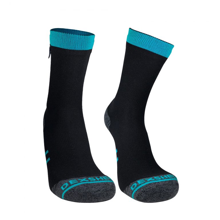Nepromokavé ponožky DexShell Running Lite Blue - S