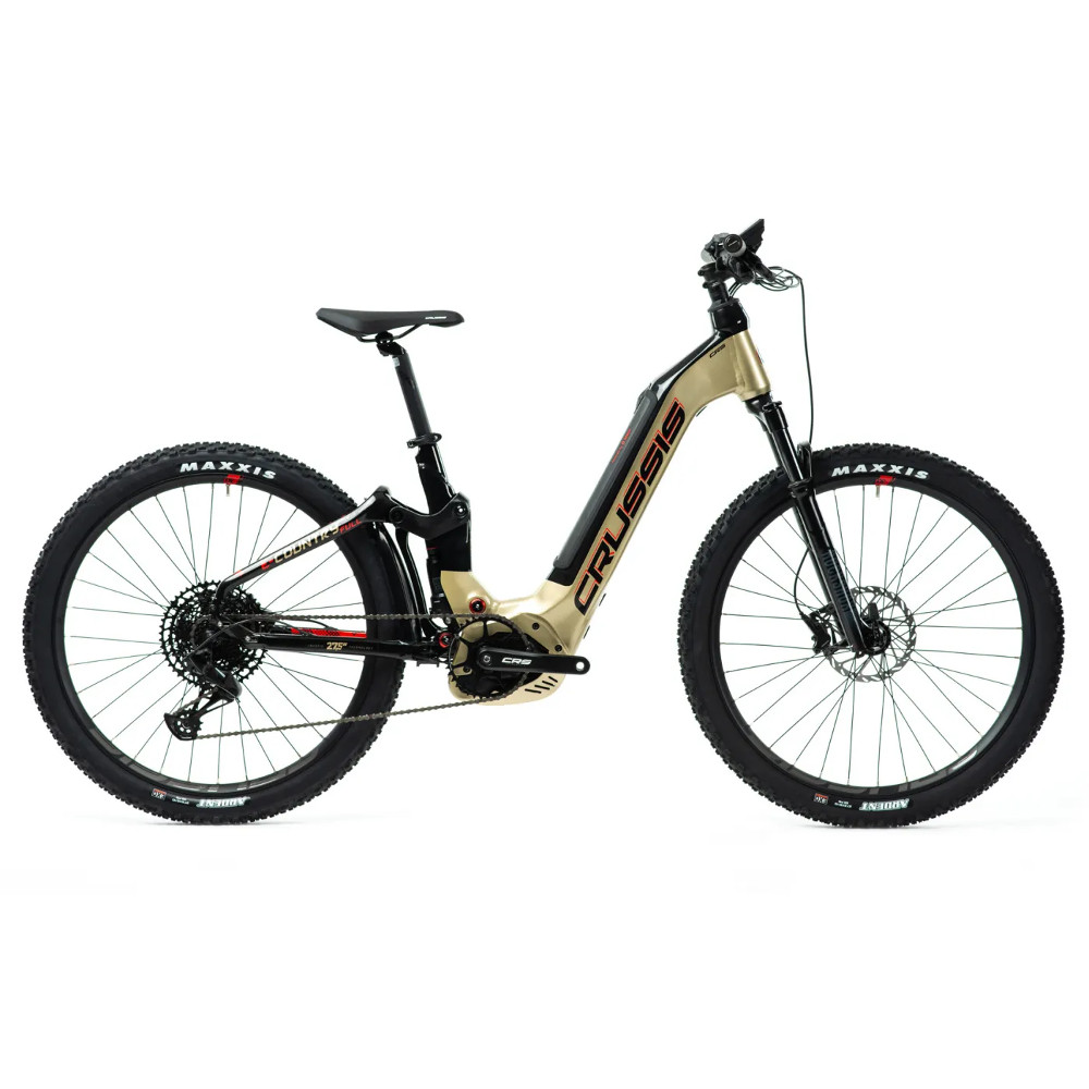 Celoodpružené elektrokolo Crussis e-Country Full 11.9 - model 2024  21" (180-195 cm)