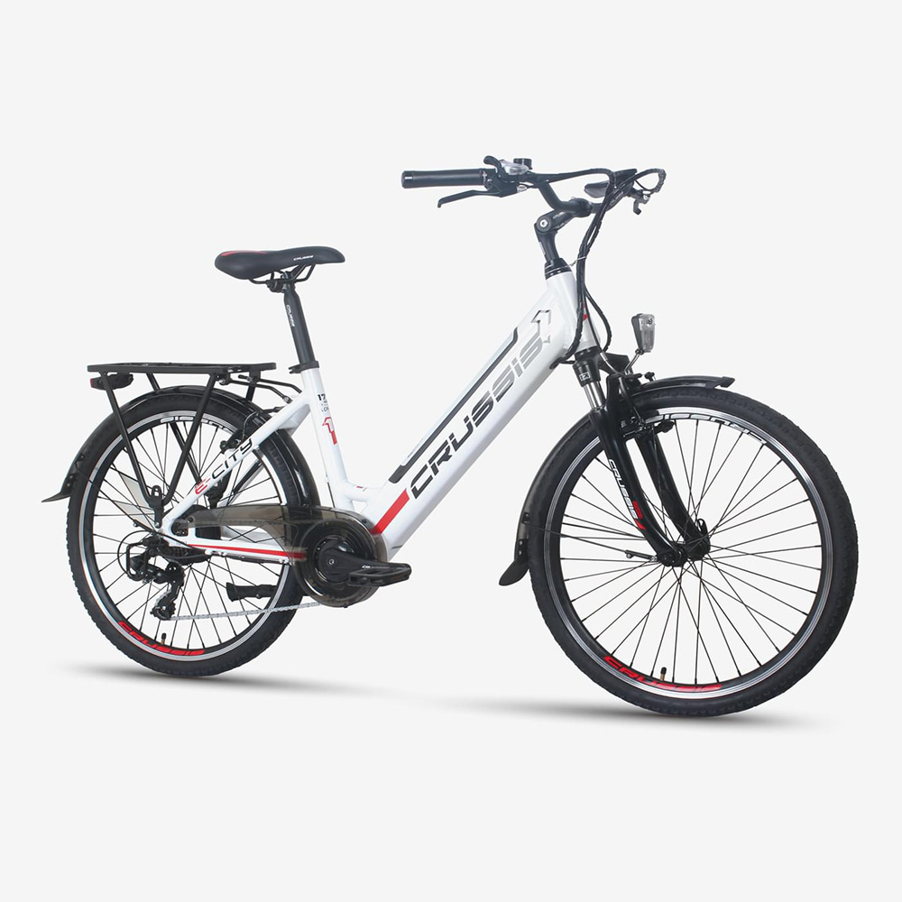 Levně Městské elektrokolo Crussis e-City 1.17 26" 19" (170-185 cm)