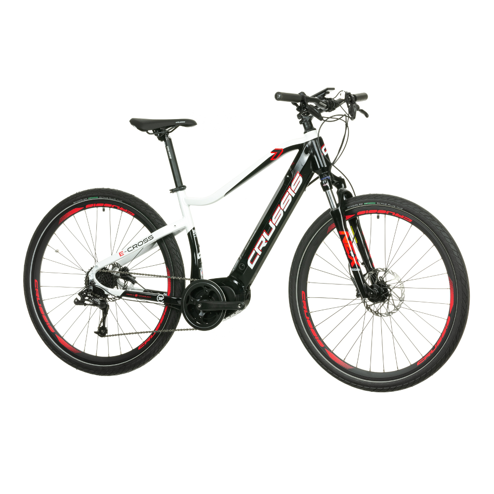 Levně Pánské krosové elektrokolo Crussis e-Cross 7.8 28" 18" (165-180 cm)