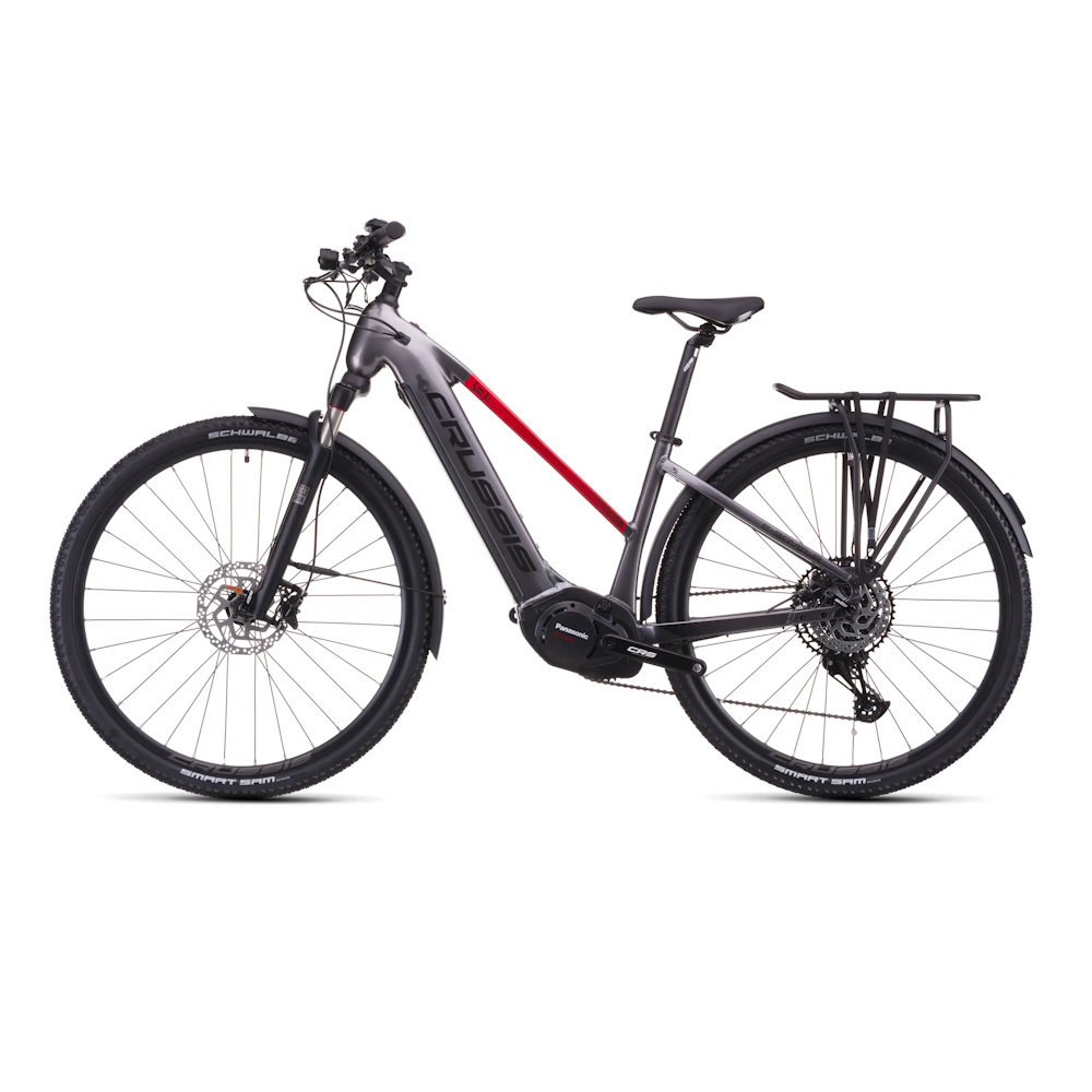 Dámské trekingové elektrokolo Crussis e-Savela 9.11 715Wh 28″ – model 2026 16″ (155-170 cm)