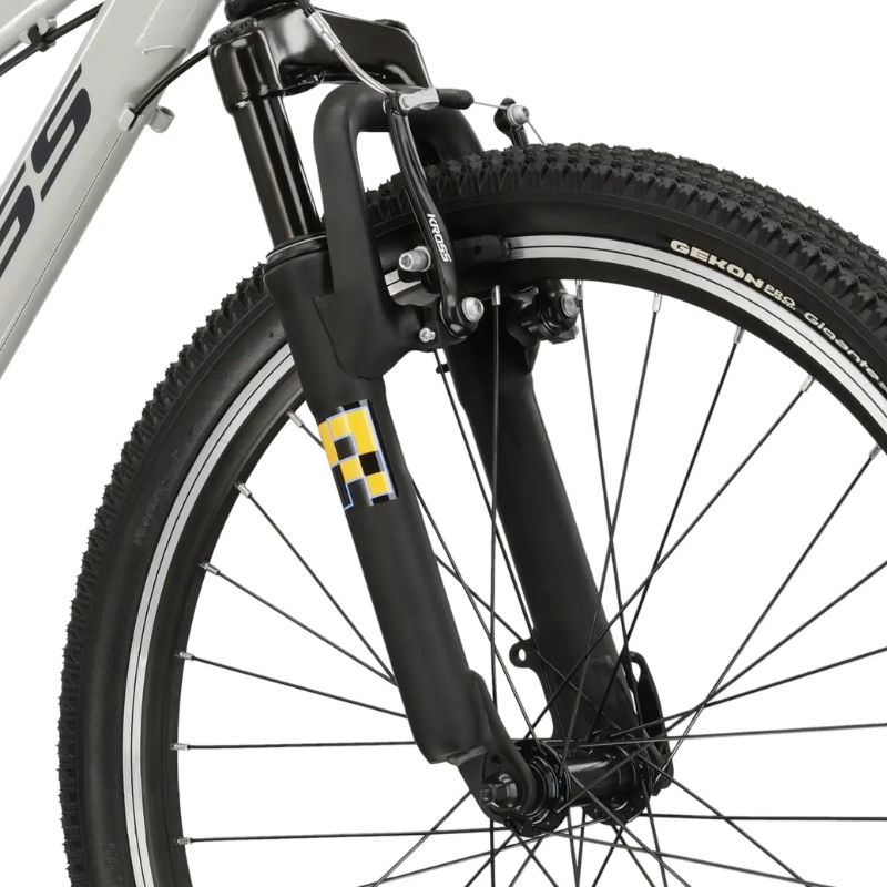 Odlehčené juniorské kolo Kross Dust JR 1.0 24" Gen 006 • 130-150 cm • 12,7 kg S (12", 130-150 cm) šedá/černá/lesk (obrázek 4)