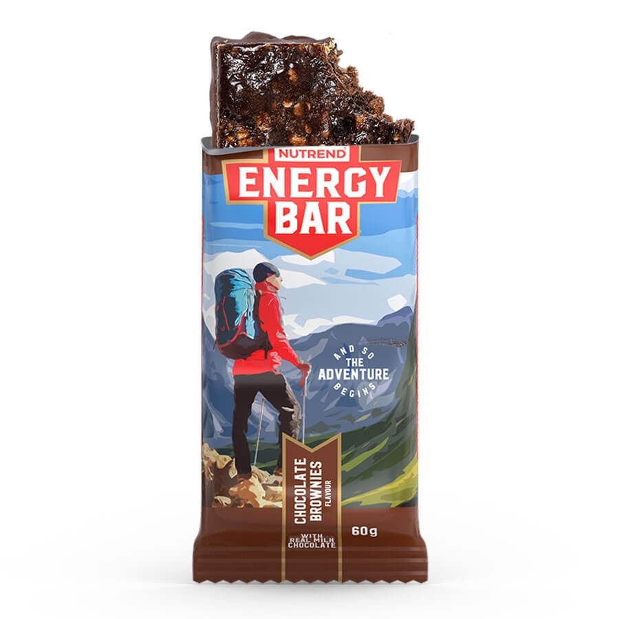 Energetická tyčinka Nutrend Energy Bar 60g višeň+pomeranč