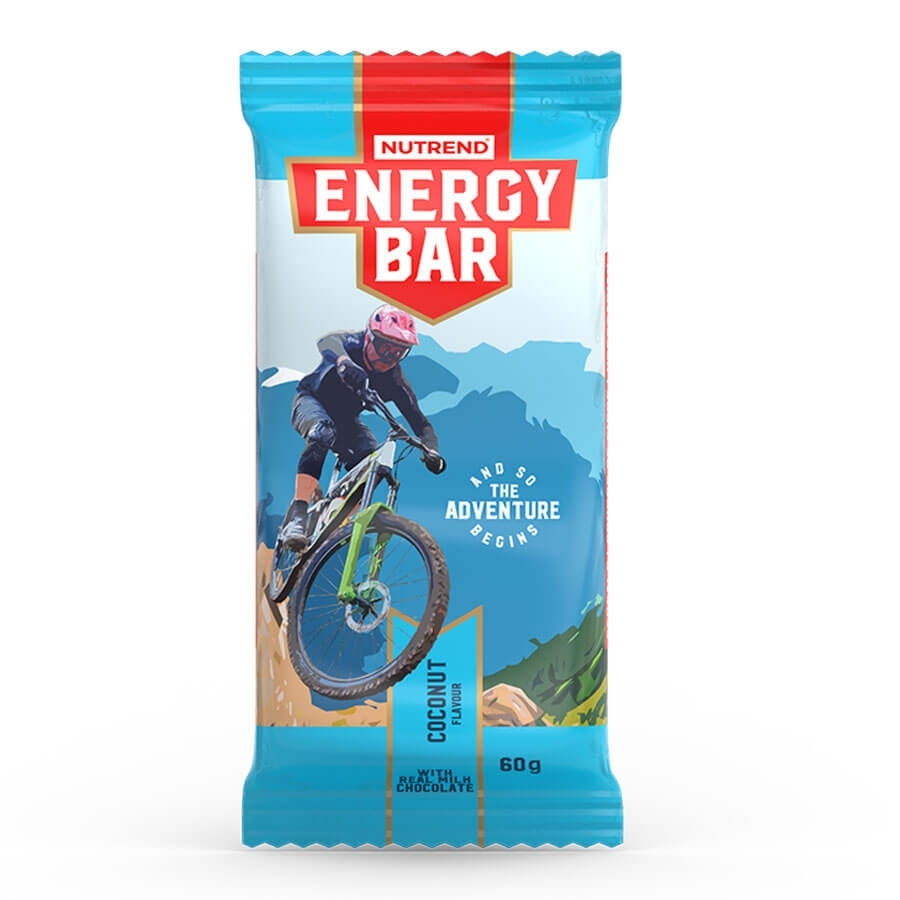 Energetická tyčinka Nutrend Energy Bar 60g lískový oříšek - Obrázek 5