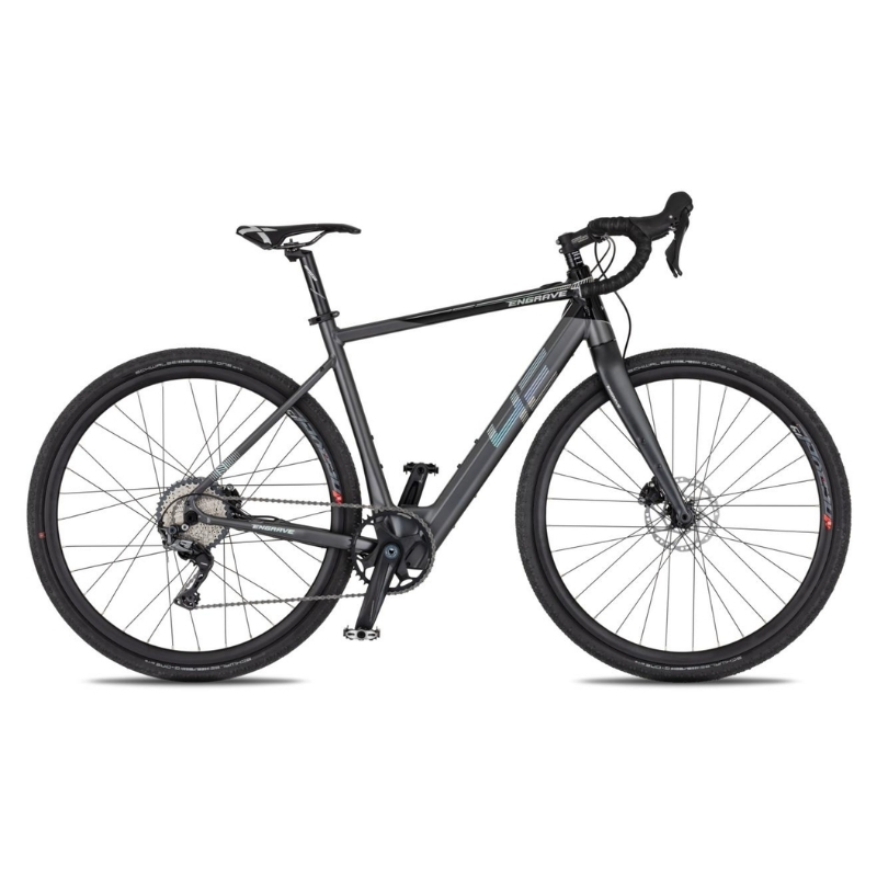 Gravel elektrokolo 4EVER ENGRAVE PRO 28" 22" (180-190 cm) titan/hologram