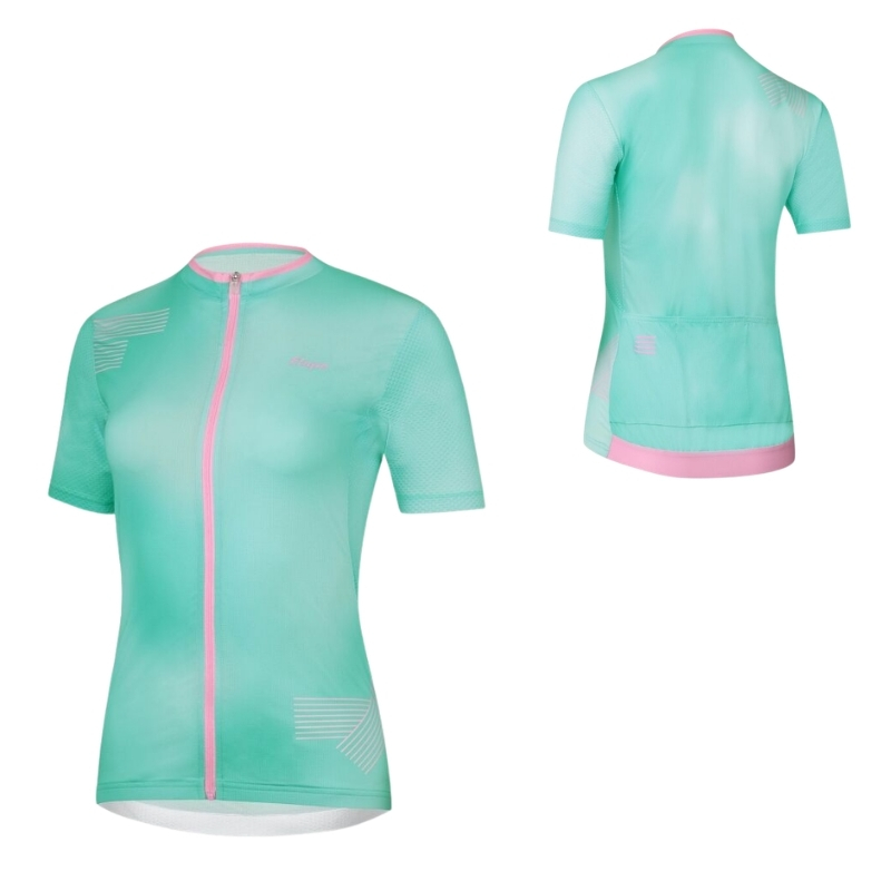 Dámský cyklistický dres s krátkým rukávem Etape Donna 2.0 mint S