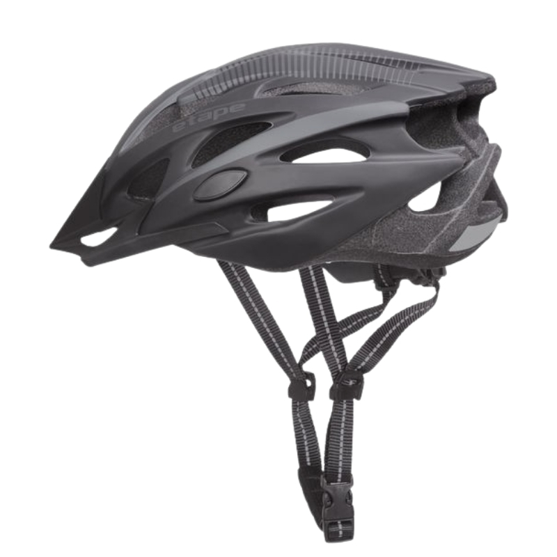 Cyklo přilba Etape Twister černá/titan mat S/M (55-58)