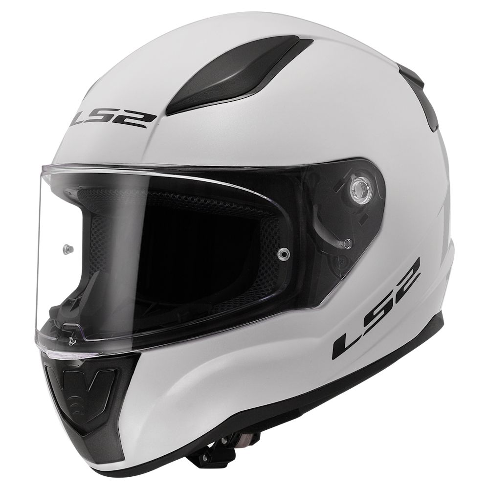 Moto přilba LS2 FF353 Rapid II Solid White 3XL (65-66)