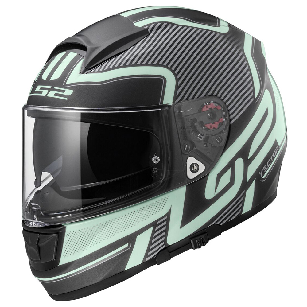 Moto přilba LS2 FF397 Vector Orion Matt Black Light - XXL (63-64)