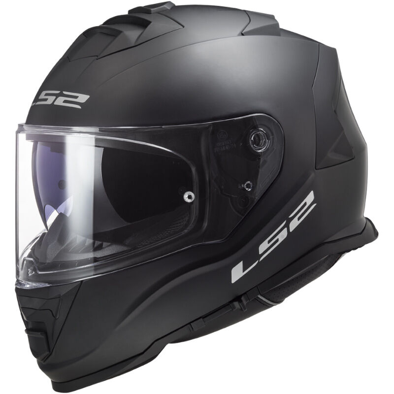 Moto helma LS2 FF800 Storm Solid  L (59-60)  Matt Black - Matt Black