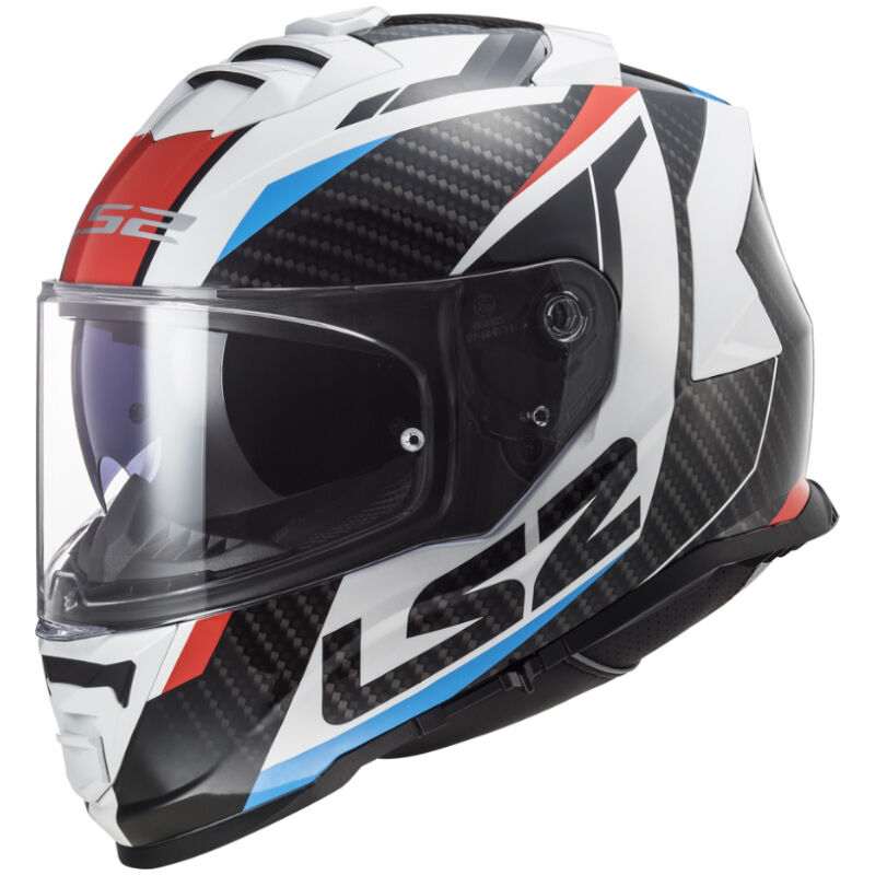 Moto helma LS2 FF800 Storm Racer  Red Blue  3XL (65-66)