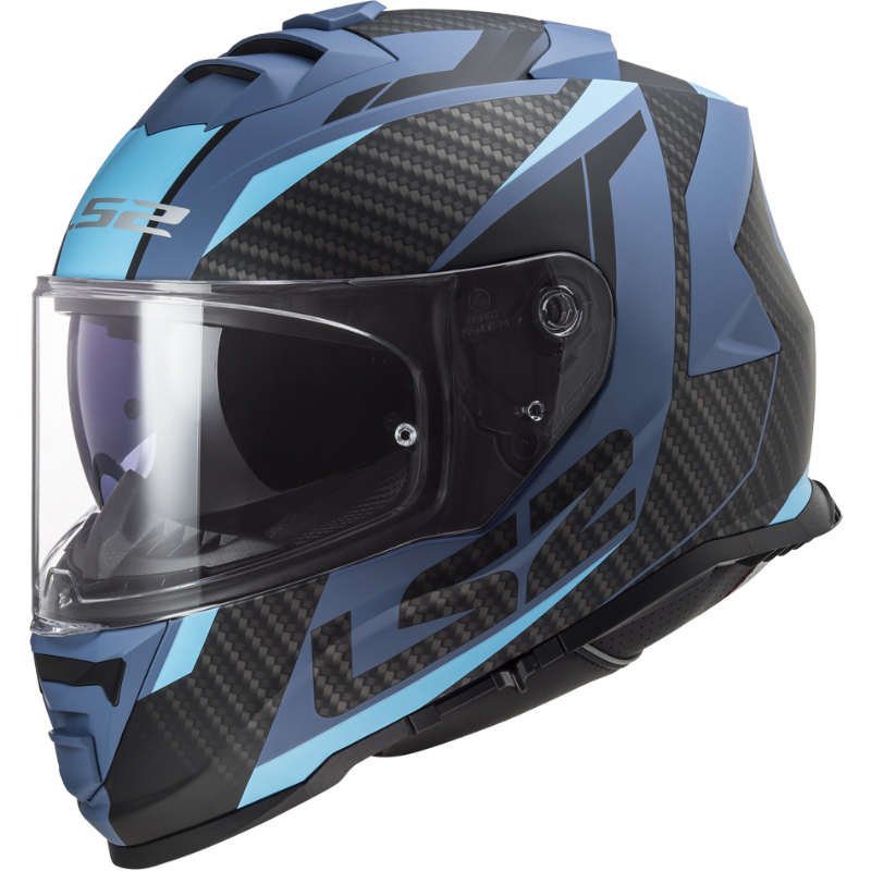 Moto helma LS2 FF800 Storm Racer  Matt Blue  M (57-58) - Matt Blue
