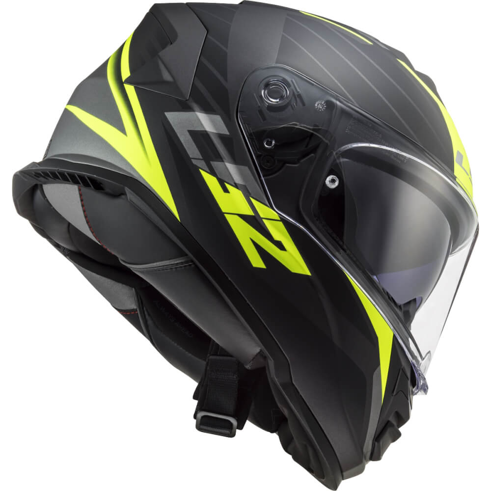Integrální helma LS2 FF800 Storm II Nerve Matt H-V Yellow XL (61-62) (obrázek 5)