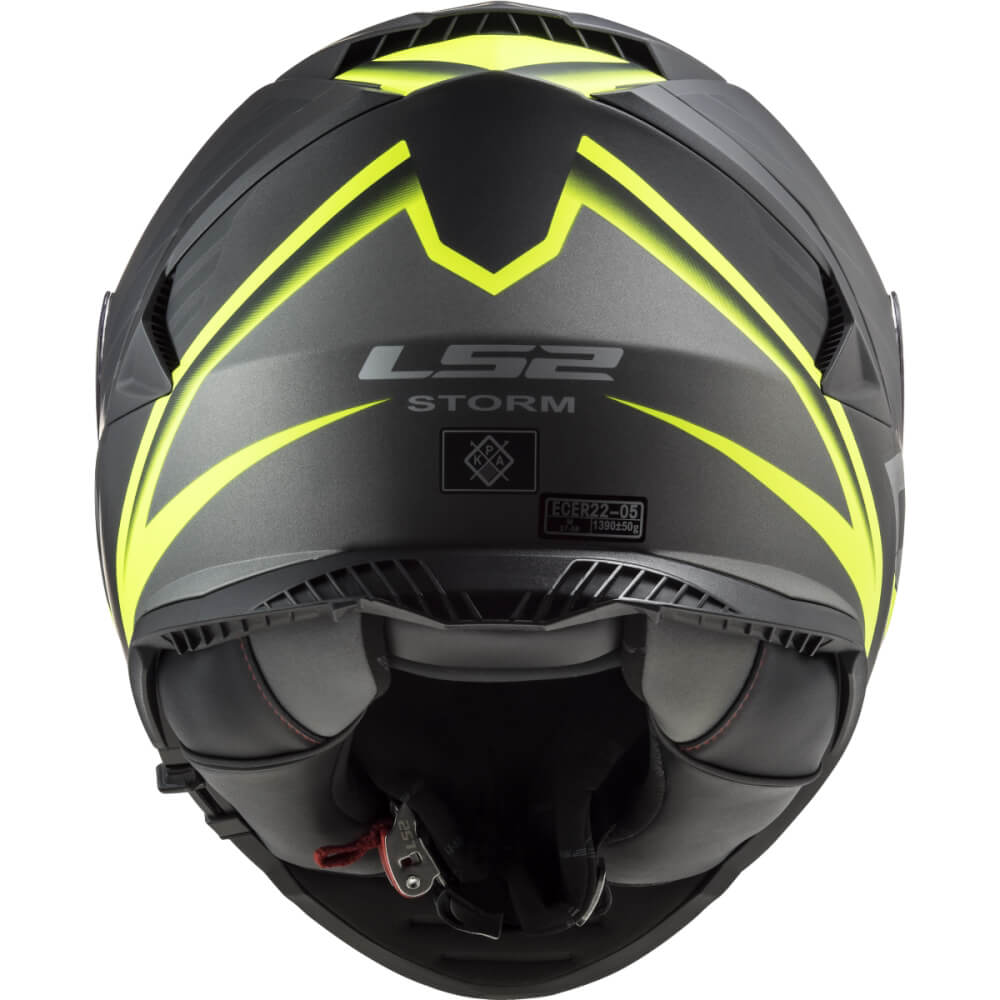 Integrální helma LS2 FF800 Storm II Nerve Matt H-V Yellow XL (61-62) (obrázek 3)