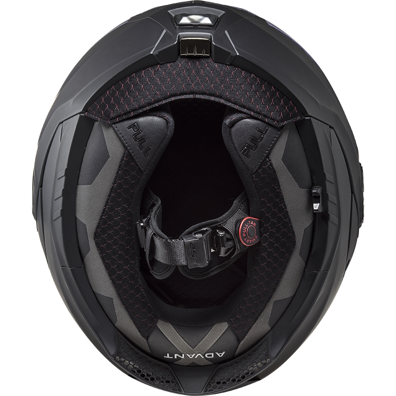 Překlopná moto přilba LS2 FF901 Advant X Solid Matt Black P/J L (59-60) (obrázek 8)