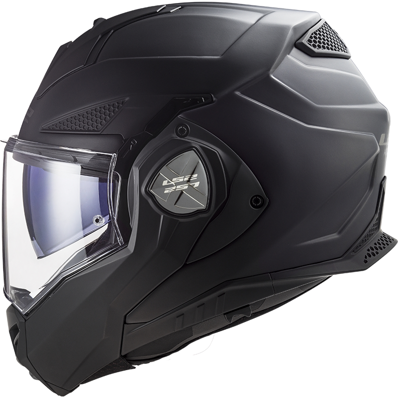 Překlopná moto přilba LS2 FF901 Advant X Solid Matt Black P/J 3XL (65-66)