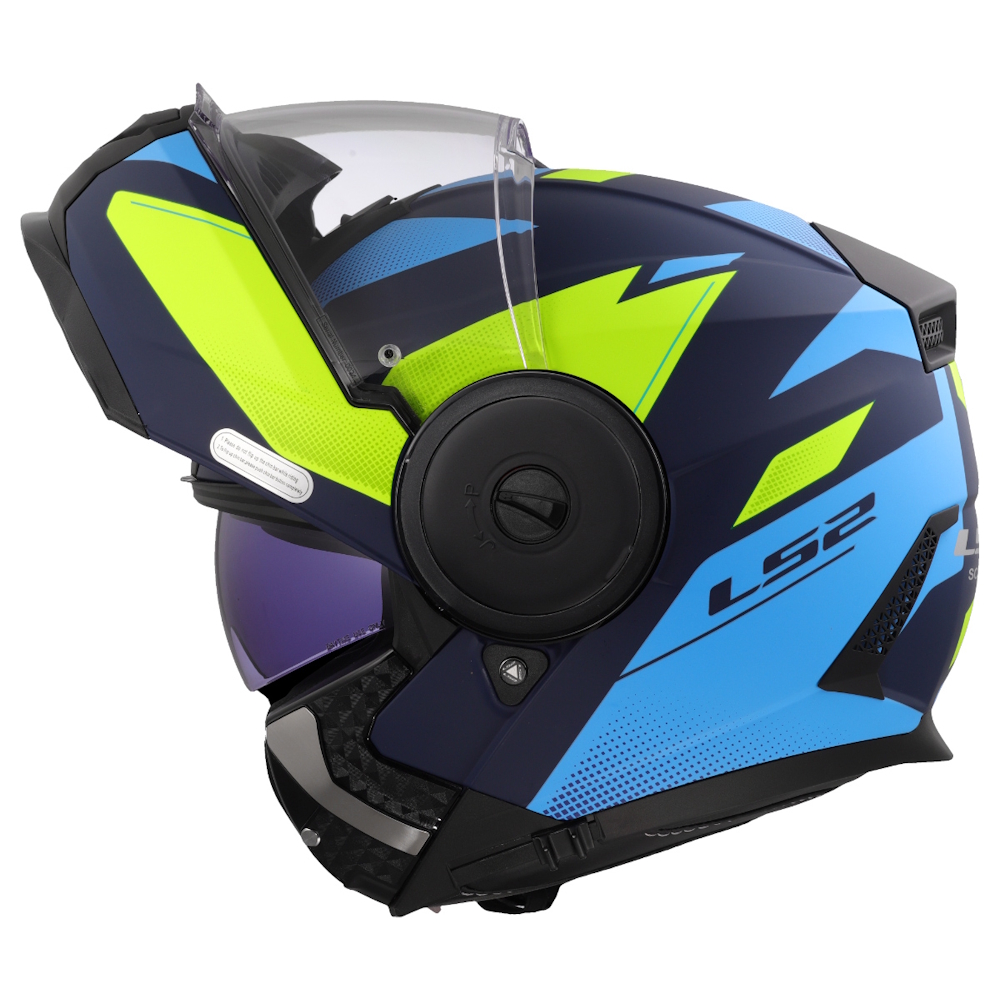 Výklopná moto přilba LS2 FF902 Scope II Duria Blue H-V Yellow S (55-56) (obrázek 10)