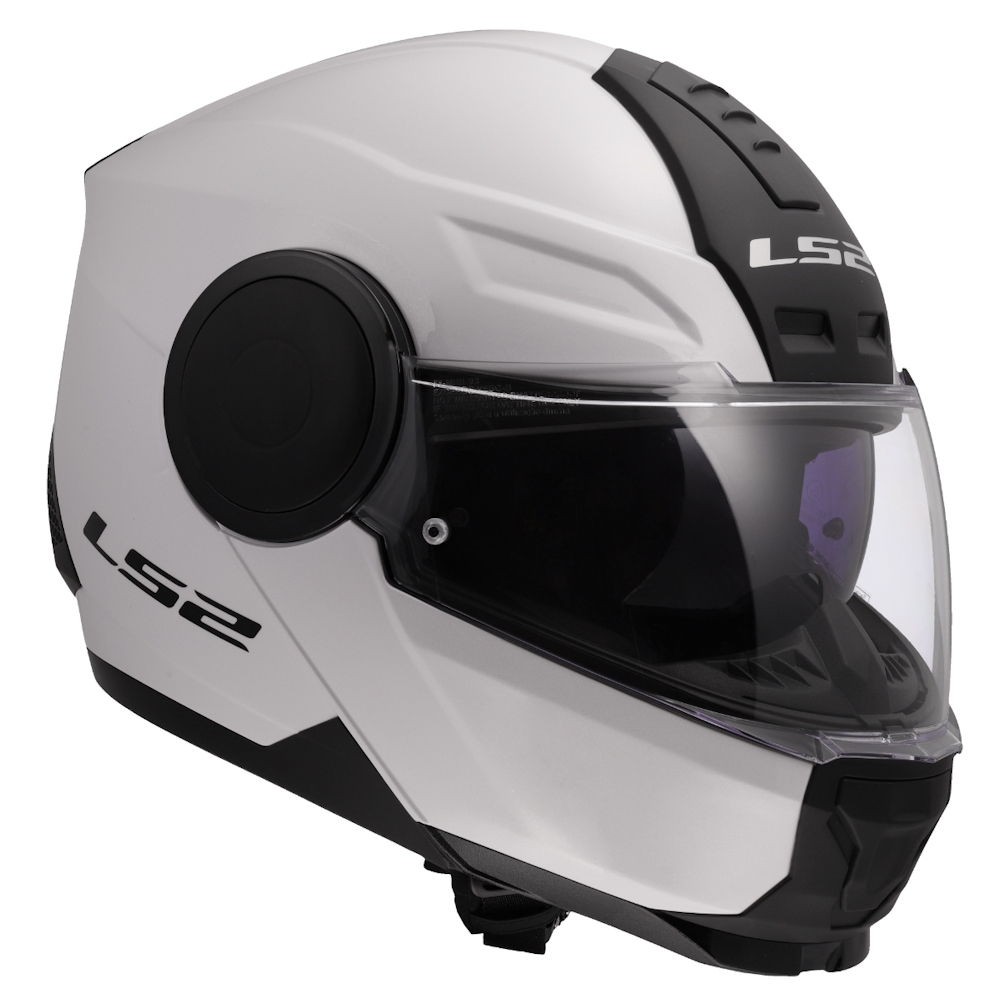 Výklopná moto přilba LS2 FF902 Scope II Solid Gloss White XXL (63-64) - Obrázek 7