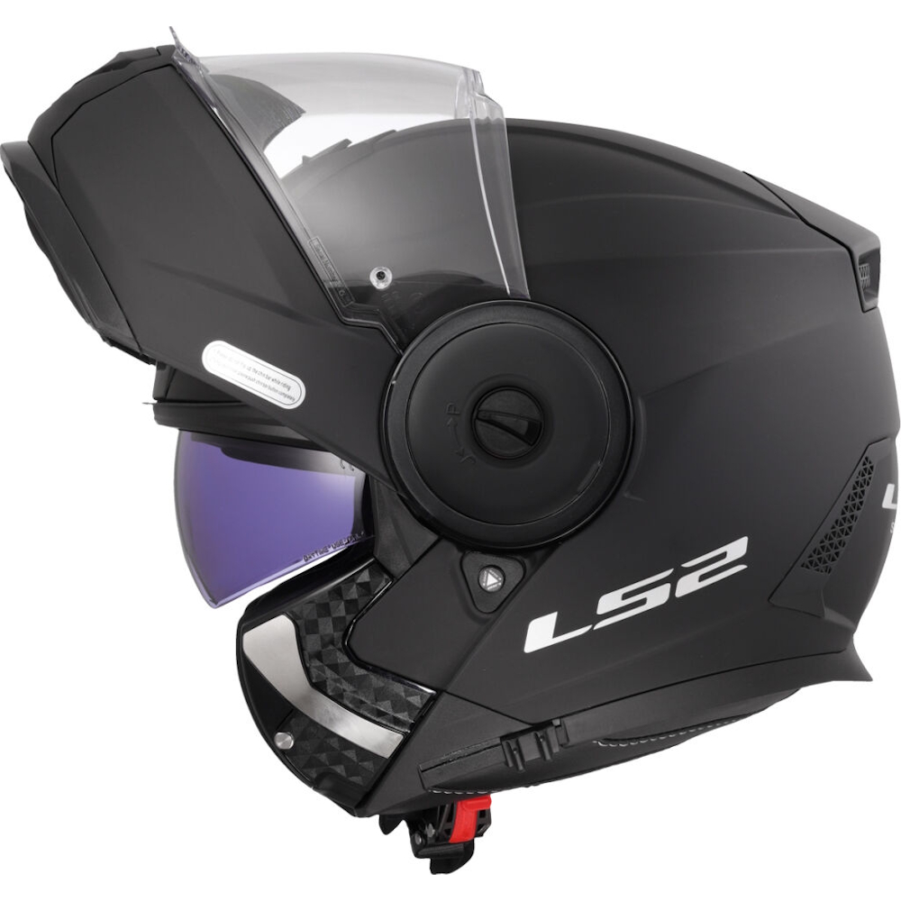 Výklopná moto přilba LS2 FF902 Scope II Solid Matt Black S (55-56) (obrázek 9)