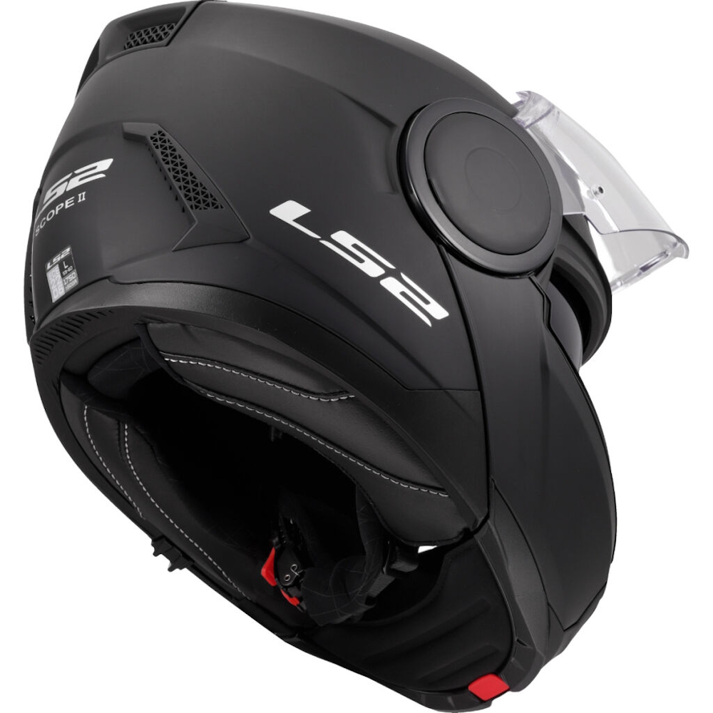 Výklopná moto přilba LS2 FF902 Scope II Solid Matt Black S (55-56) (obrázek 11)