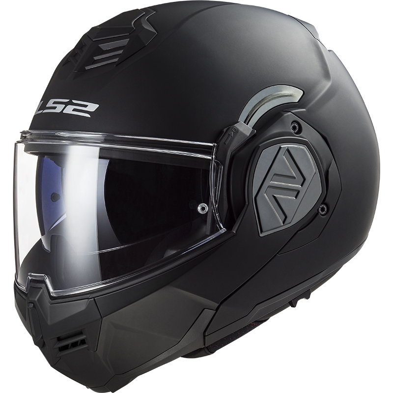 Výklopná moto přilba LS2 FF906 Advant Solid Matt Black P/J  M (57-58)