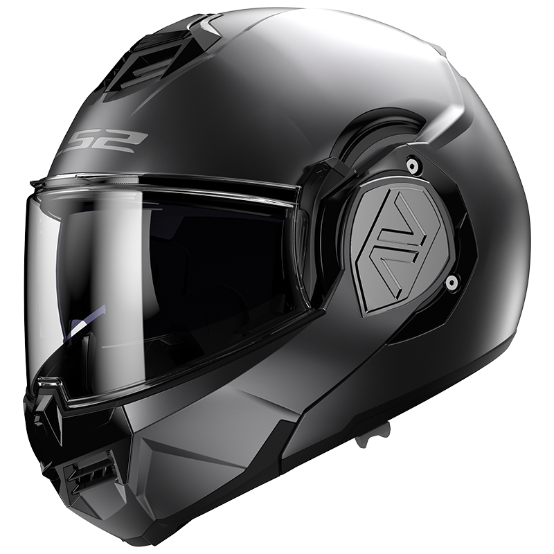 Výklopná moto přilba LS2 FF906 Advant Solid Matt Titanium P/J XL (61-62)