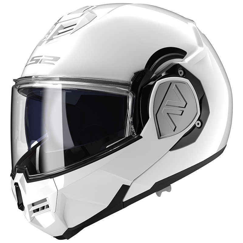 Výklopná moto přilba LS2 FF906 Advant Solid White P/J S (55-56)