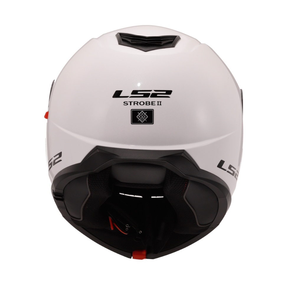 Výklopná přilba LS2 FF908 Strobe II Gloss White XL (61-62) - Obrázek 7